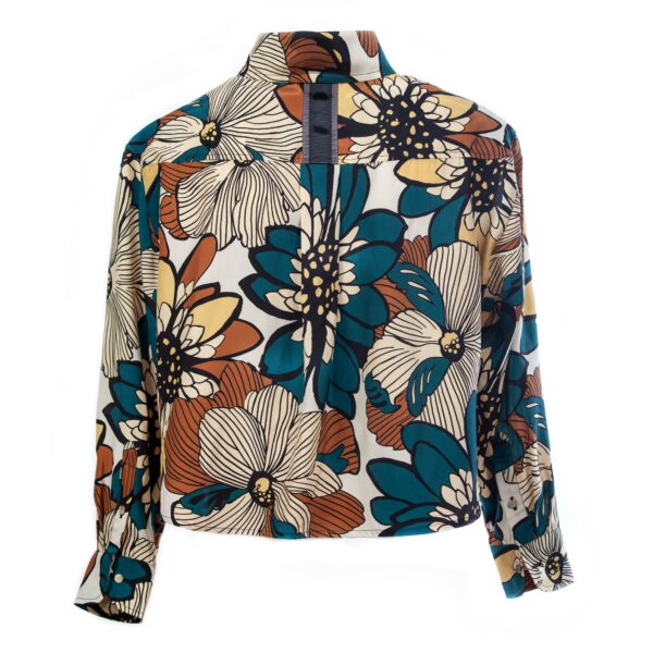 Long-sleeved silk shirt - Cinzia Rossi