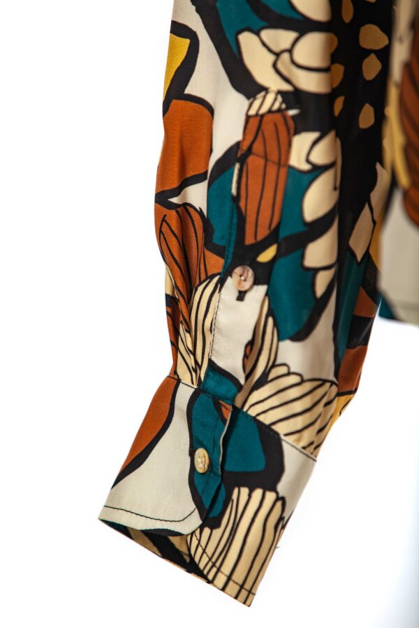 Long-sleeved silk shirt - Cinzia Rossi