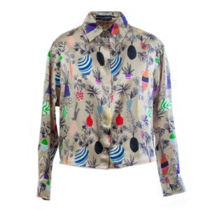 Long-sleeved silk shirt - Cinzia Rossi