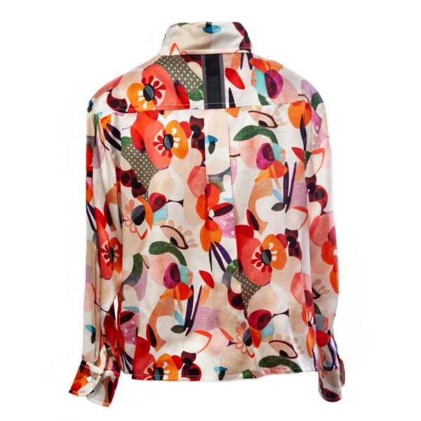 Long-sleeved silk shirt - Cinzia Rossi