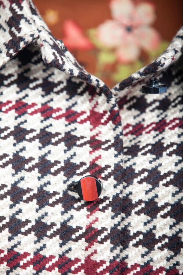 Houndstooth wool jacket - Cinzia Rossi