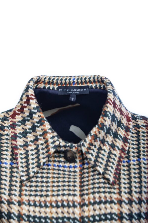 Houndstooth wool jacket - Cinzia Rossi